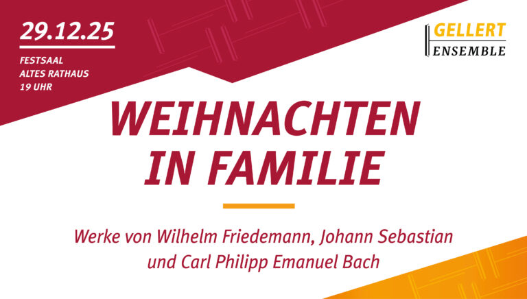 Weihnachtskonzert „Weihnachten in Familie“ mit Werken der Bach-Familie